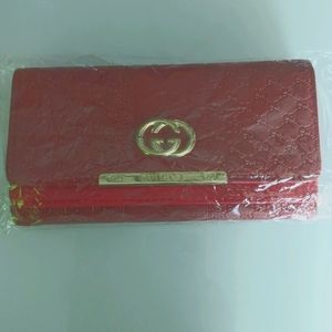 Big red wallet